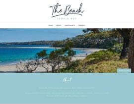 The Beach Jervis Bay Website Home Page